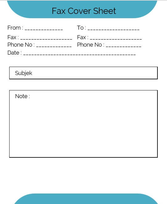 Confidential Fax Cover Sheet PDF