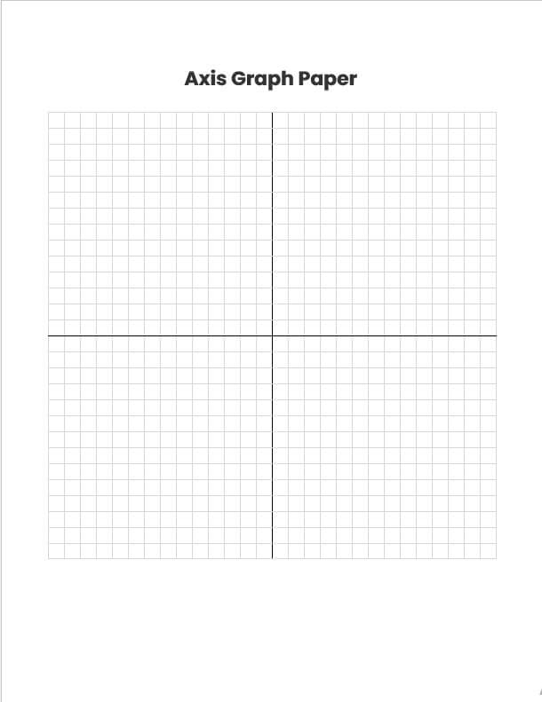 axis graph paper