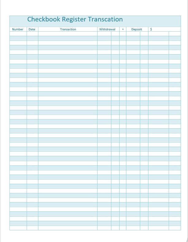 Free Printable Check Register With Running Balance Room 8094