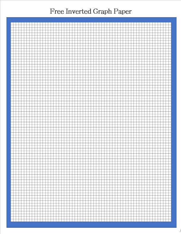 Free Inverted Graph Paper