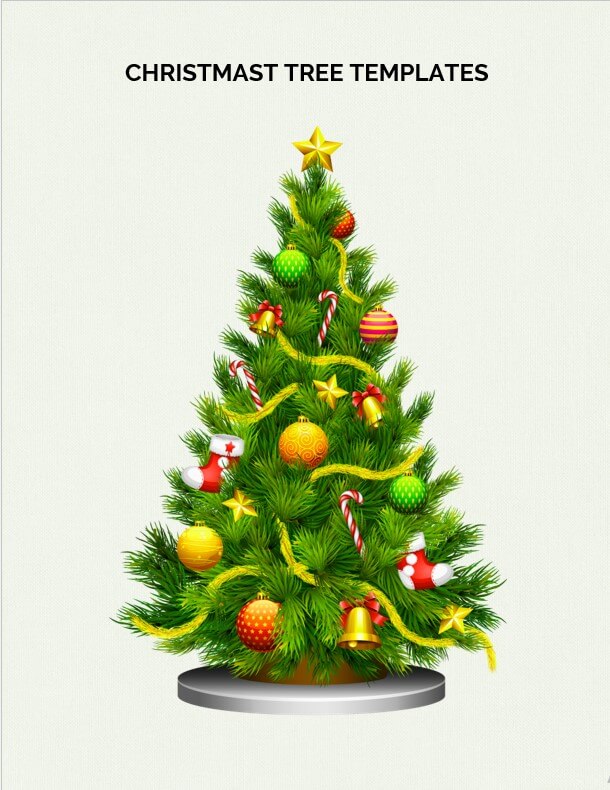 christmast tree templates