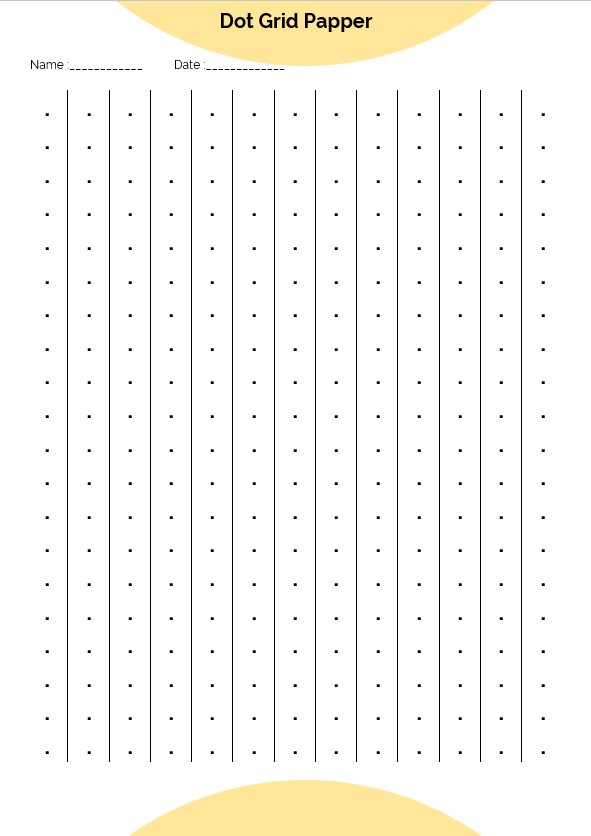 elips dot grid paper