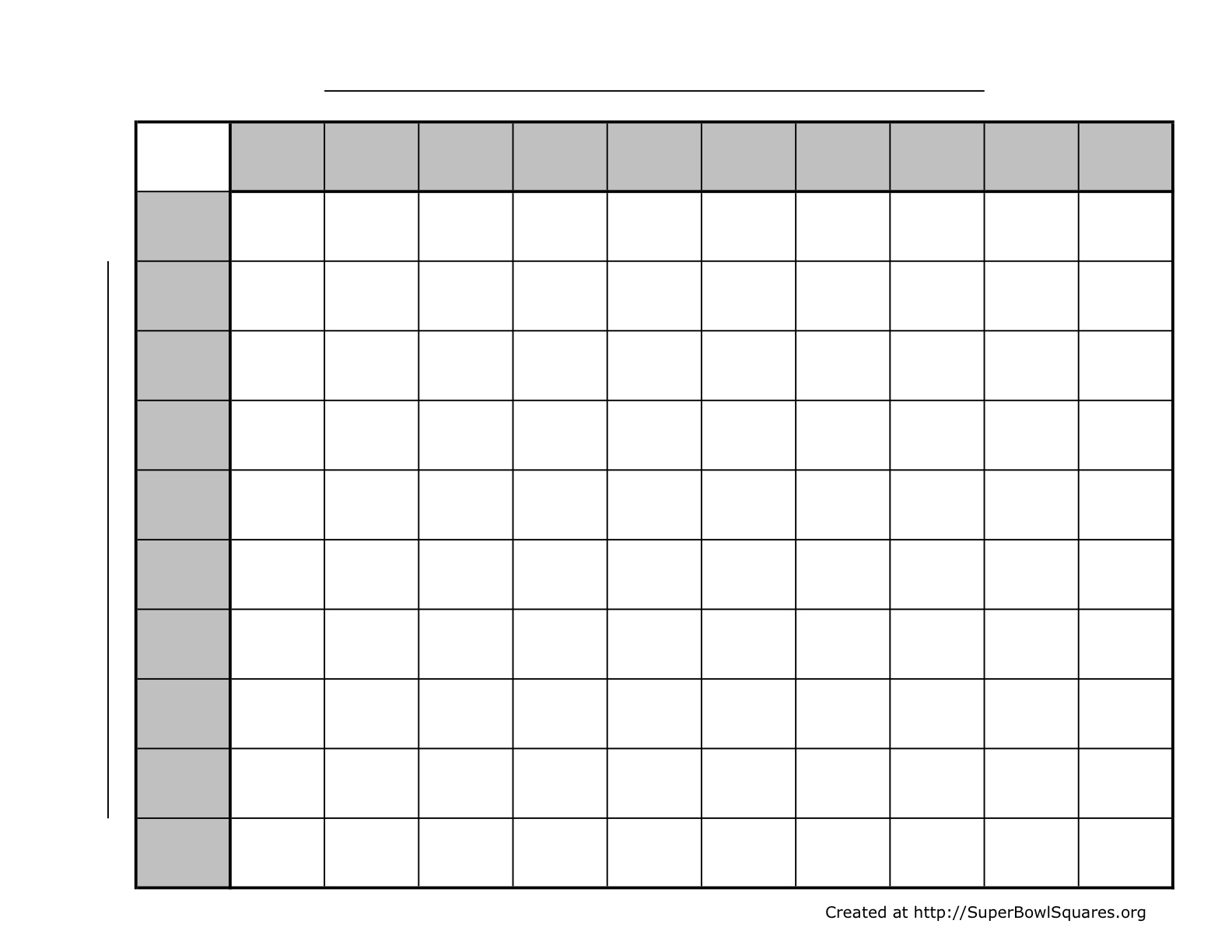 Blank 100 Square Grid Printable | room surf.com