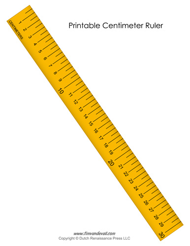 15 cm by mm Ruler   Printable Ruler