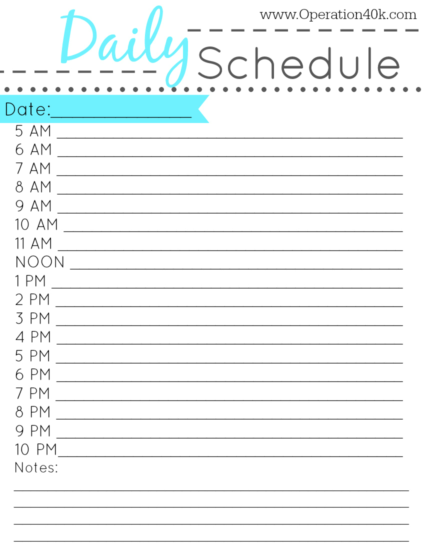 43 Effective Hourly Schedule Templates Excel Ms Word ᐅ