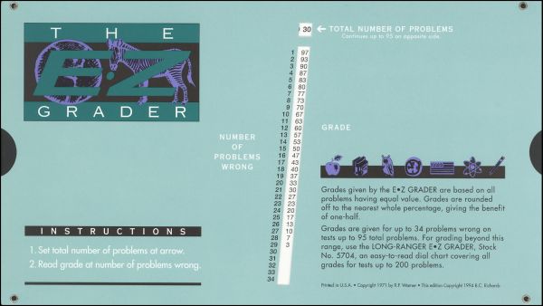 Ez Grader Printable Room Surf