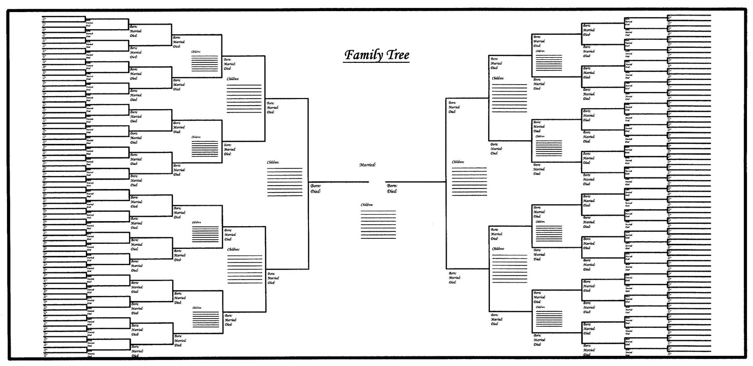 How To Make A Descendant Chart