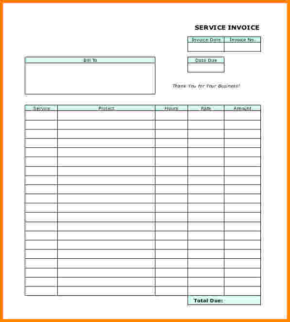 Contractors Invoices Free Templates