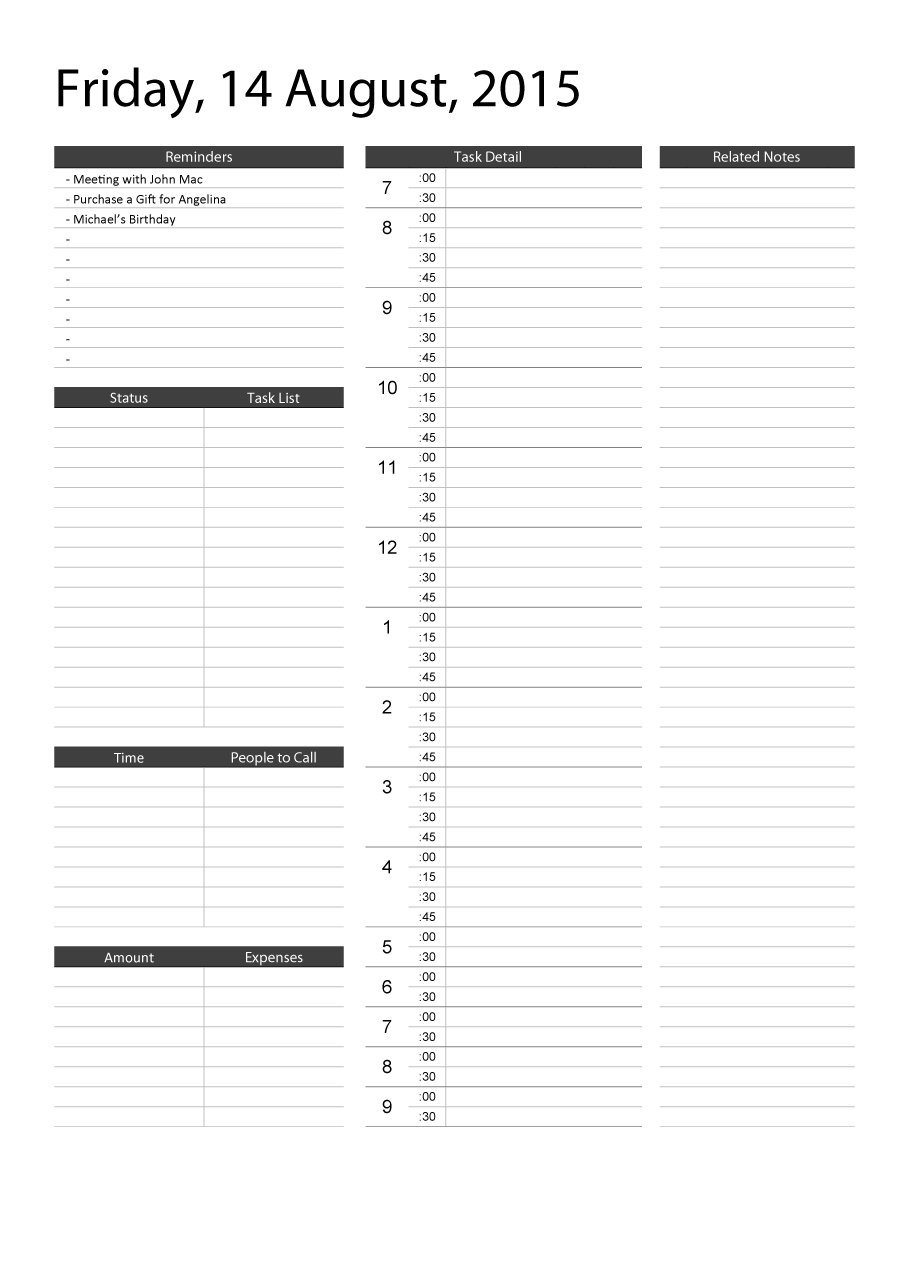 Daily Planner Template Printable from uroomsurf.com