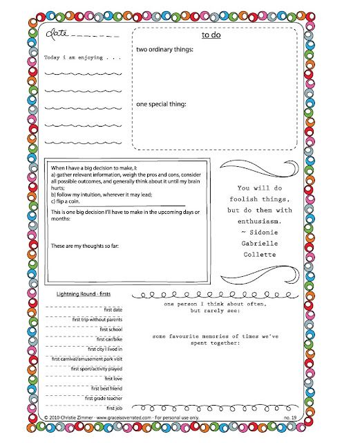 FREE JOURNAL TEMPLATES | Printable and Planners | Pinterest 