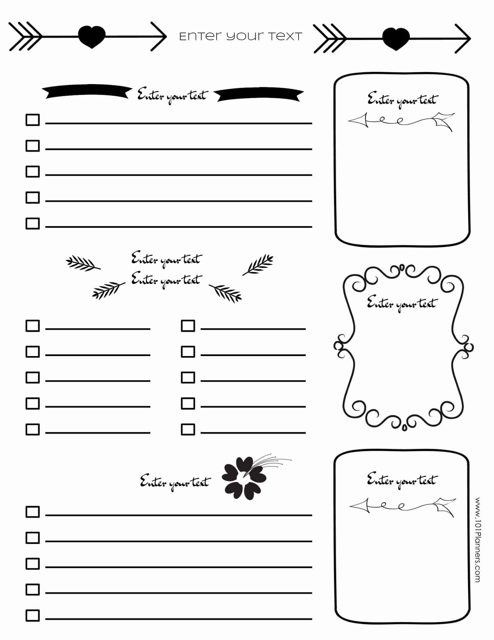 Free Printable Journal Templates room surf com