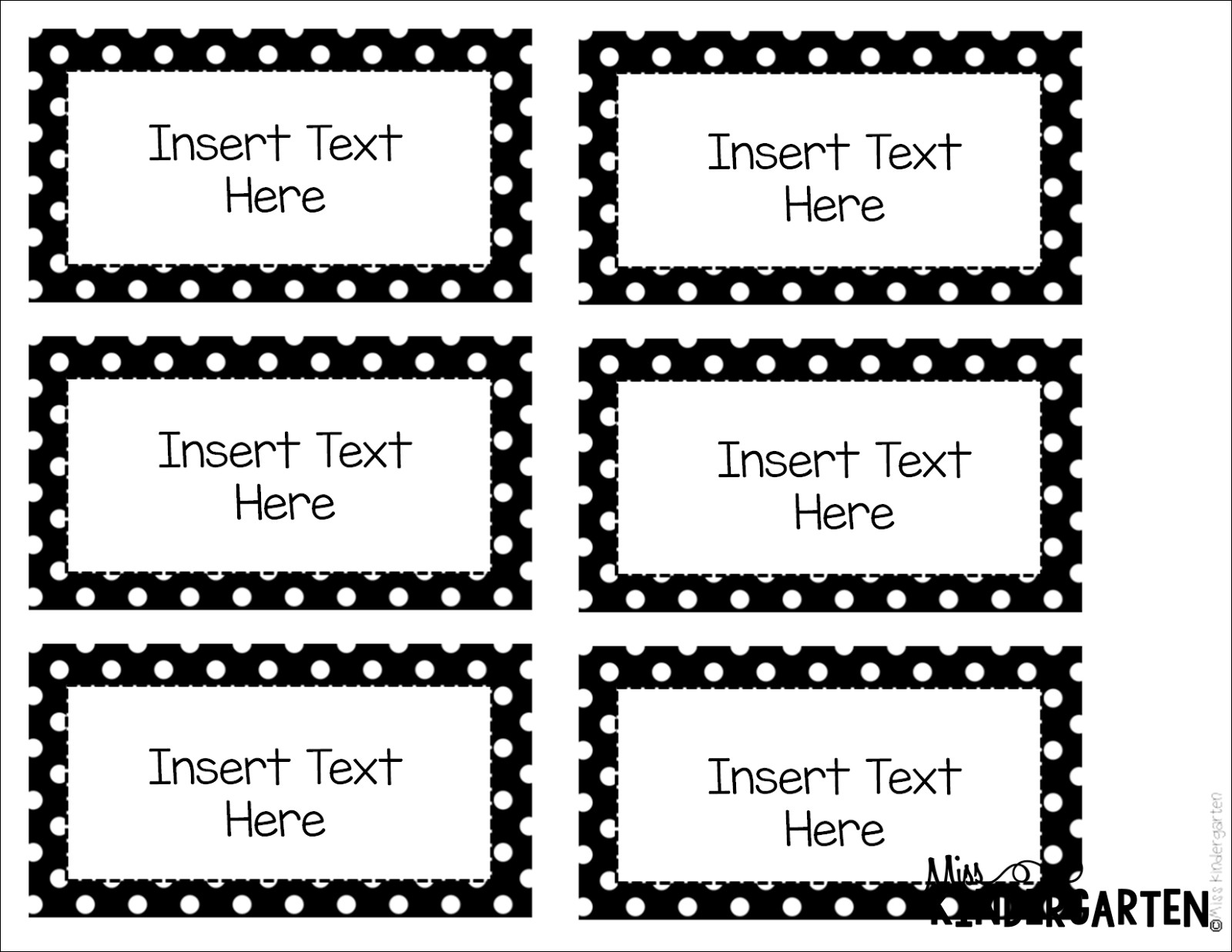 Free Printable Label Templates For Word  room surf.com For Label Printing Template Free