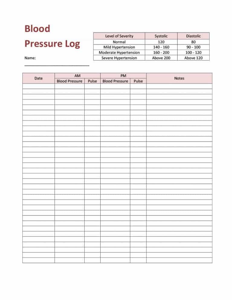 blood pressure log Yelom.agdiffusion.com