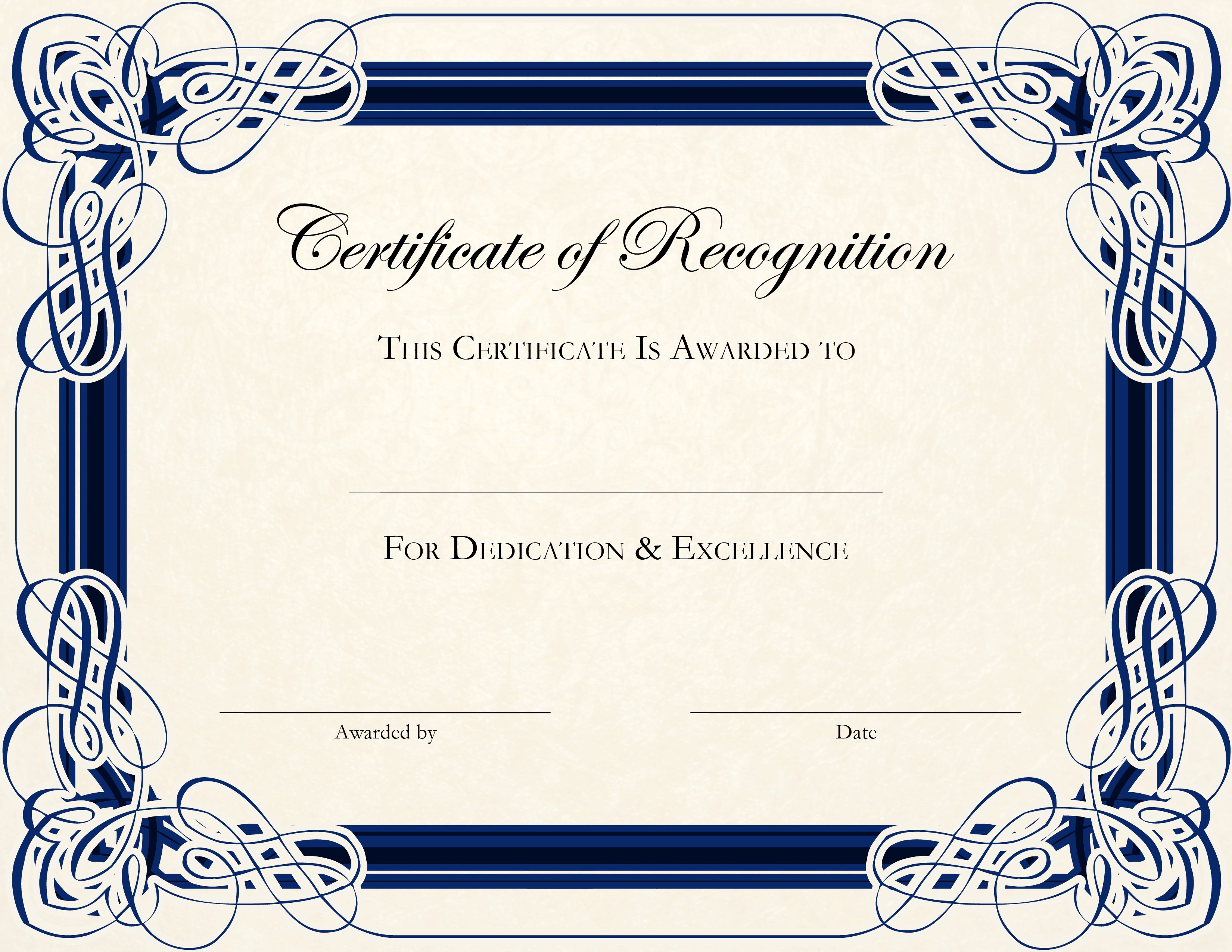 Free Certificate Of Excellence Template Epic Free Certificate Of 
