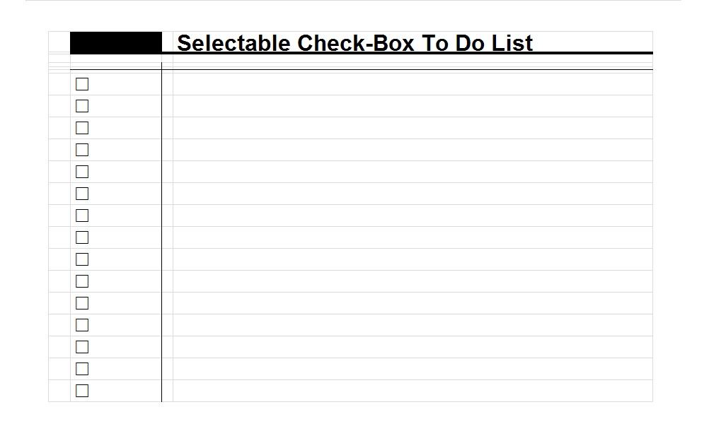 50+ Printable To Do List & Checklist Templates (Excel + Word) 50+ Printable To Do List & Checklist Templates (Excel + Word)