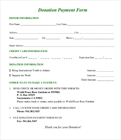 printable donation form   Keni.ganamas.co