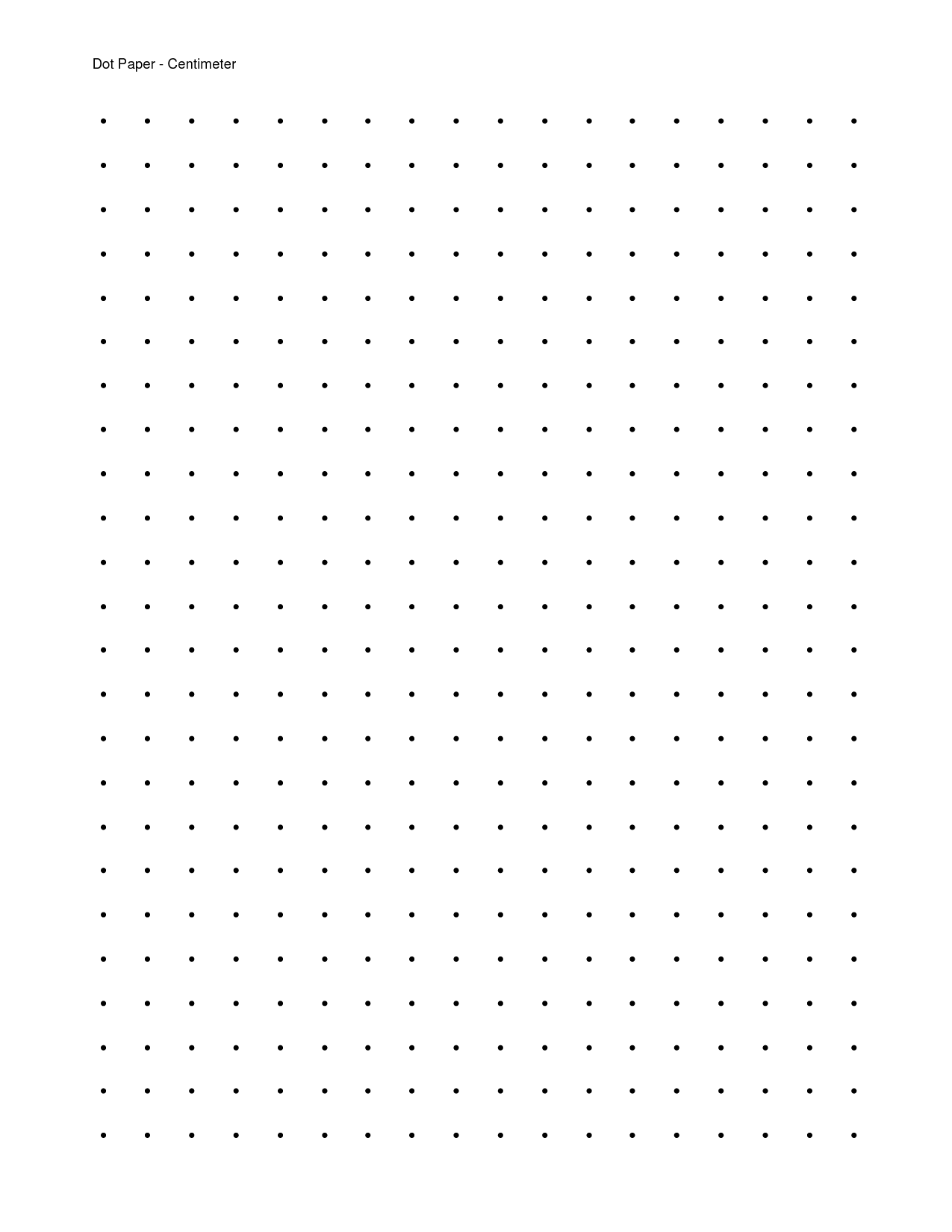 Printable Dot Paper room surf com