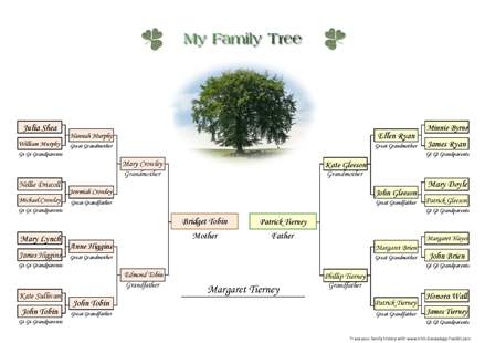 Descendant Tree Charts Free