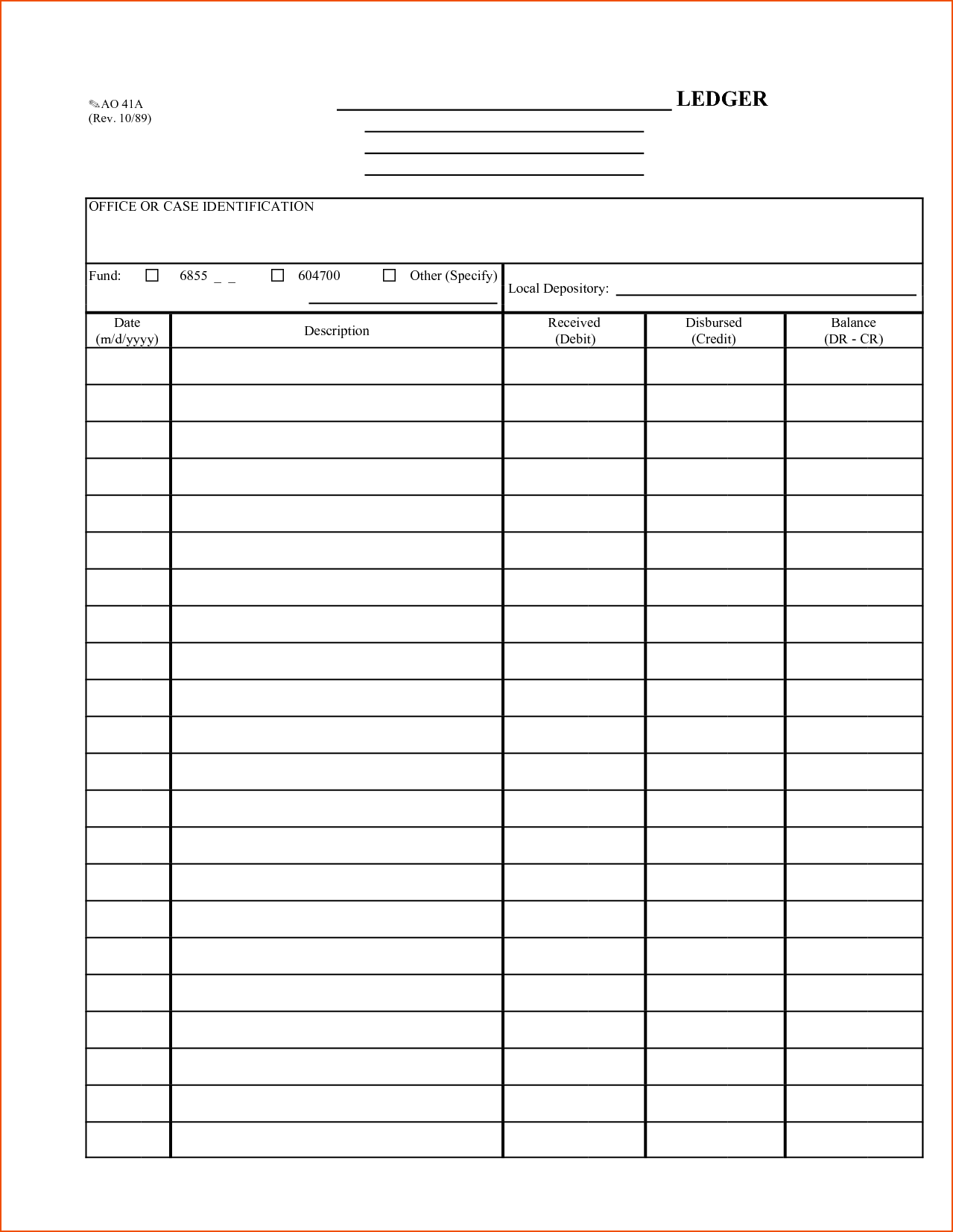 Personal Finance Ledger Template from uroomsurf.com