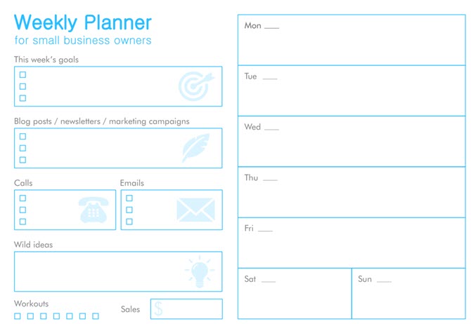 11 Free Printable Planners That Every Office Worker Needs