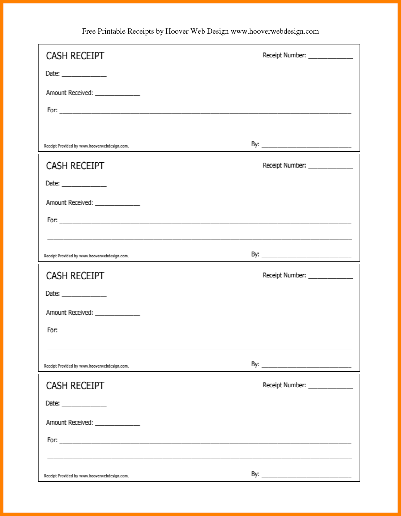 Printable Cash Receipt Book Hot Sex Picture 6337