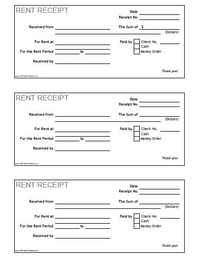 Free printable rental ledger