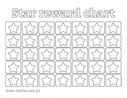 Printable Star Chart Room Surf