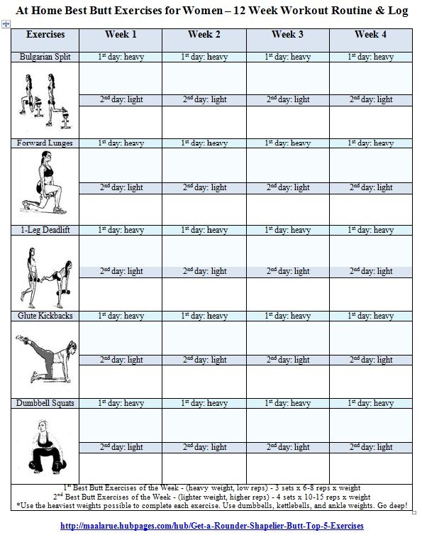 printable workout routine   Yelom.agdiffusion.com