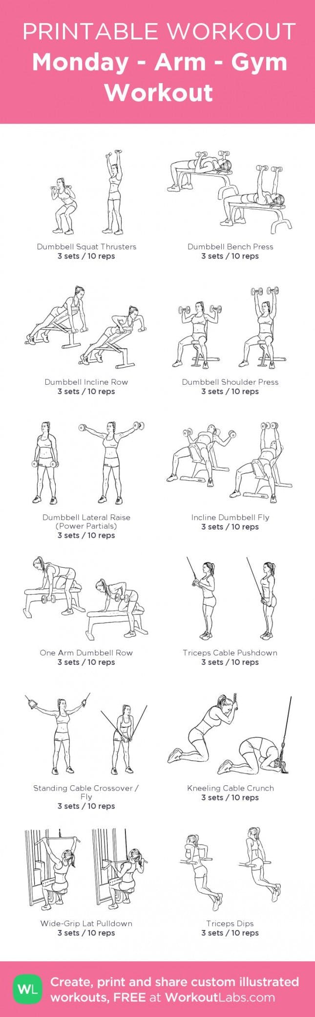 printable-arm-workout-with-dumbbells-encycloall