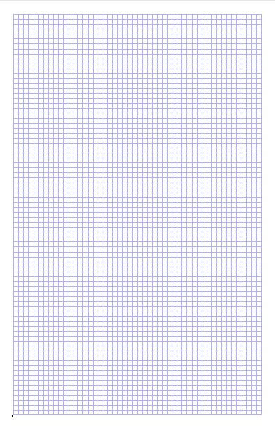 LEDGER grid paper 1.4 Inch Squares