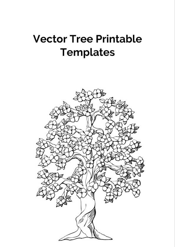 Vector Tree Printable Templates
