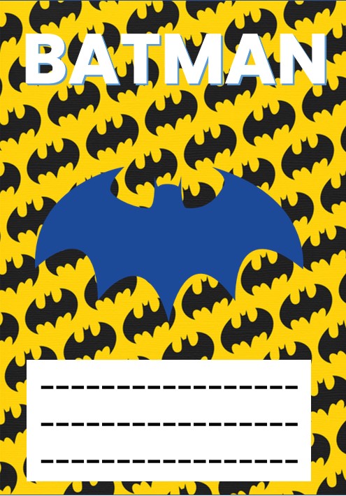 batman flash cards template