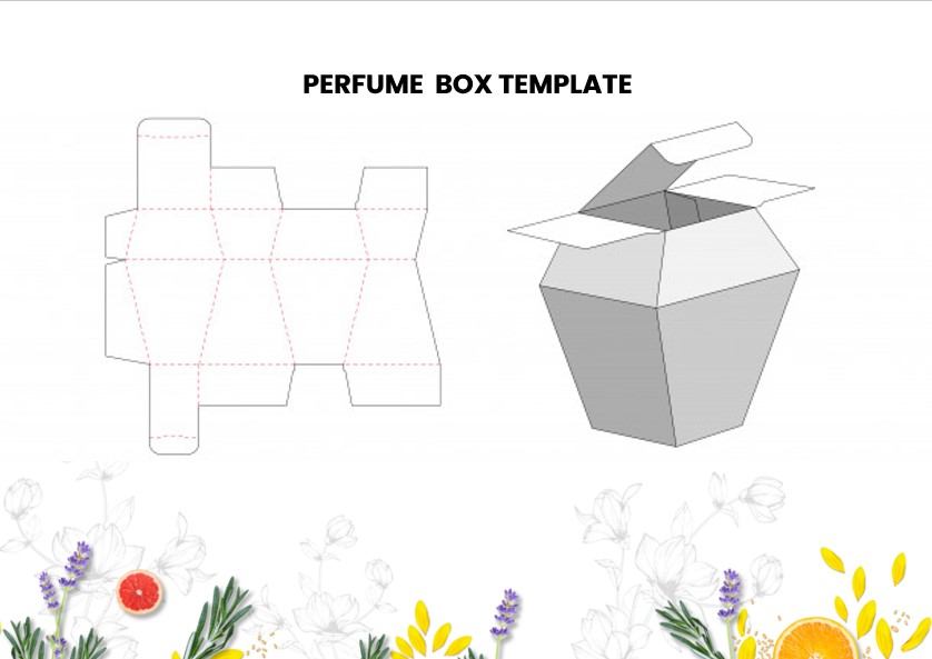 perfume box template