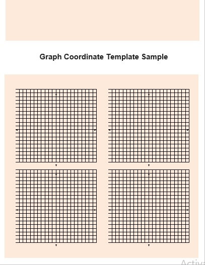 Graph Coordinate Template Sample