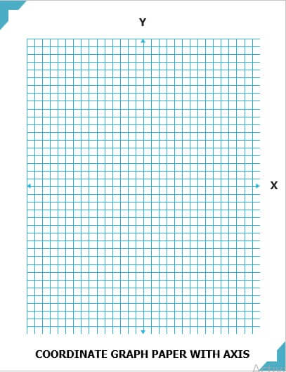 coordinate graph paper with axis