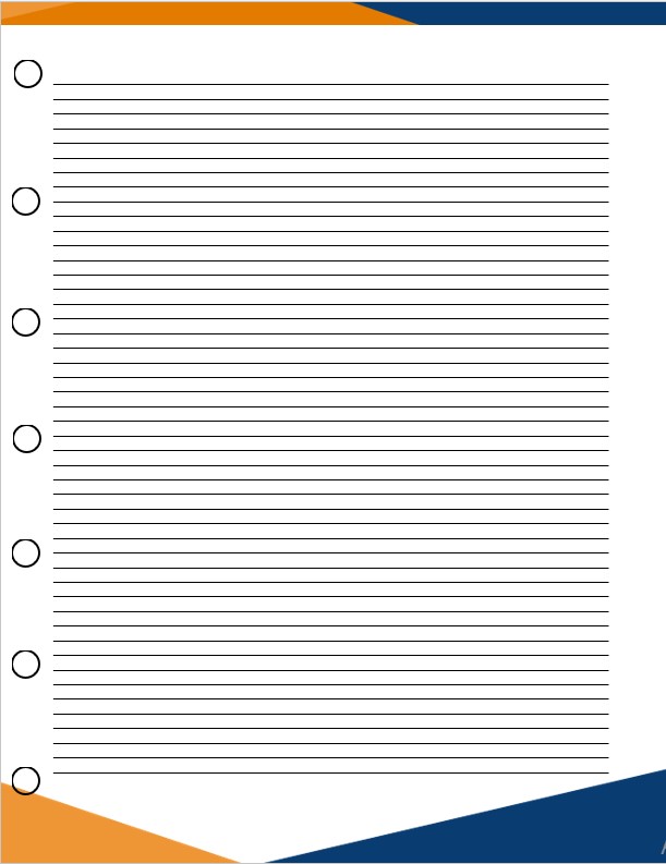 Template notebook paper