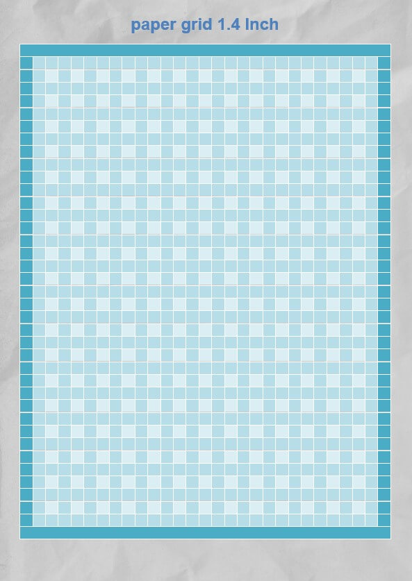 paper grid 1.4 Inch