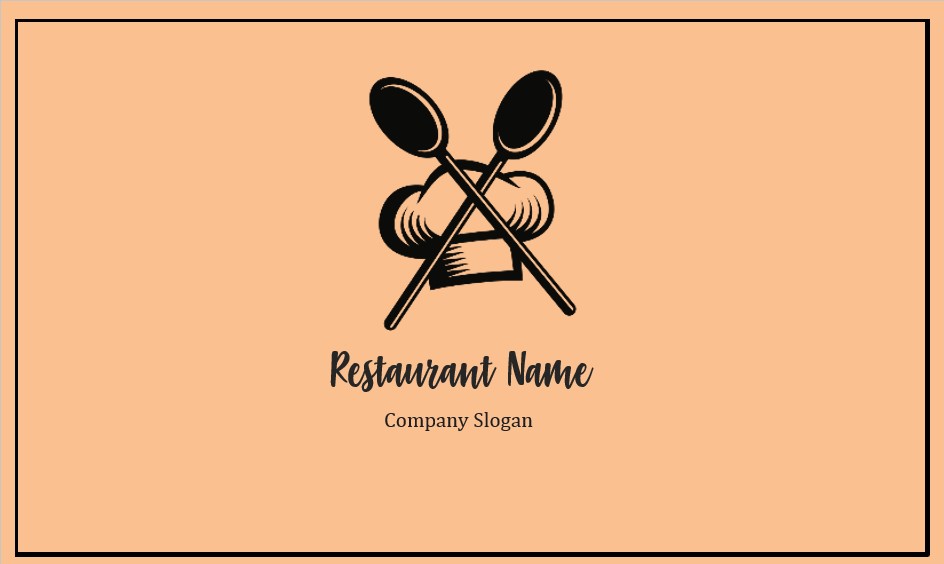 Restaurant Business card template
