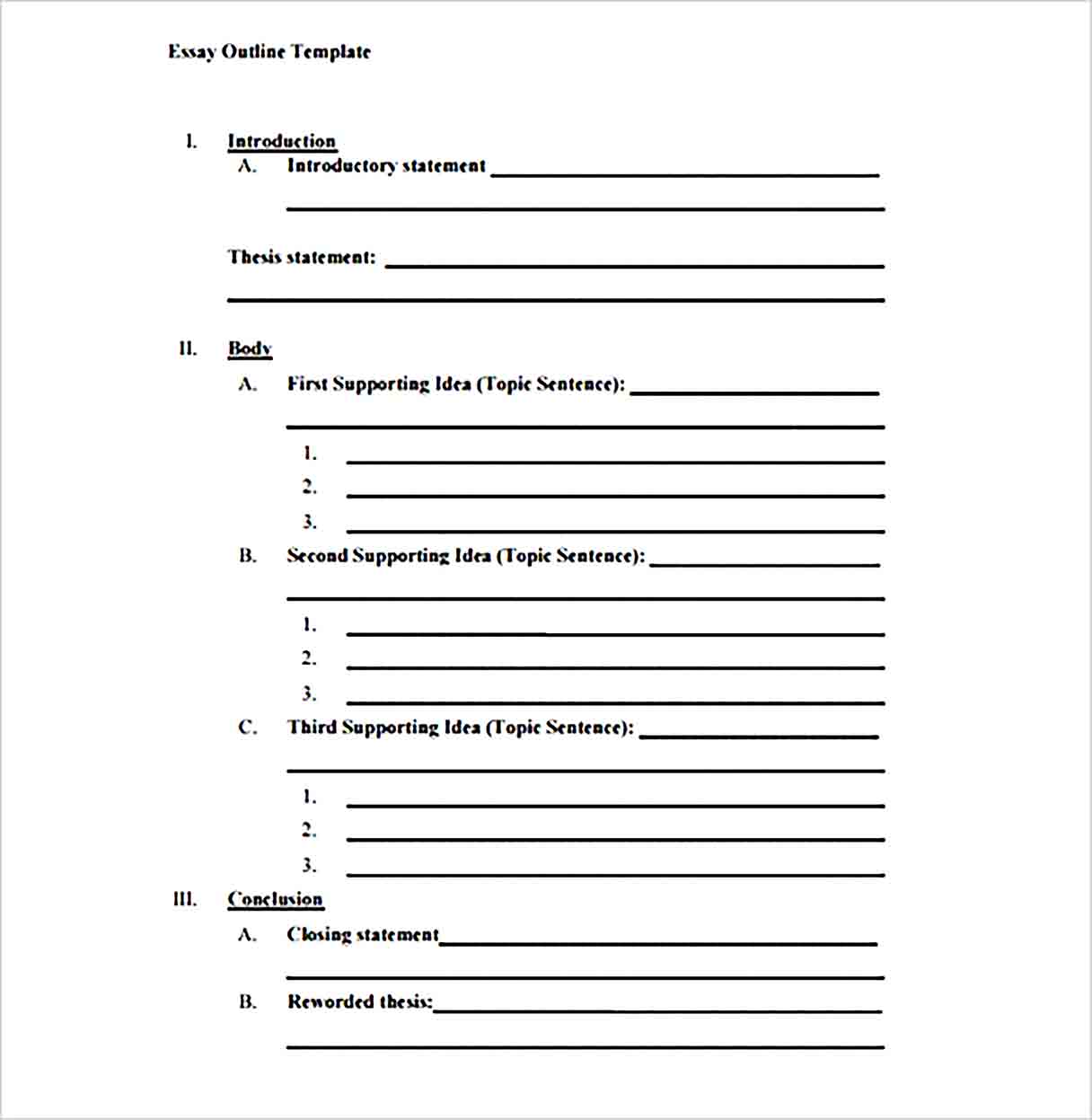 Blank Research Paper Outline Template from uroomsurf.com