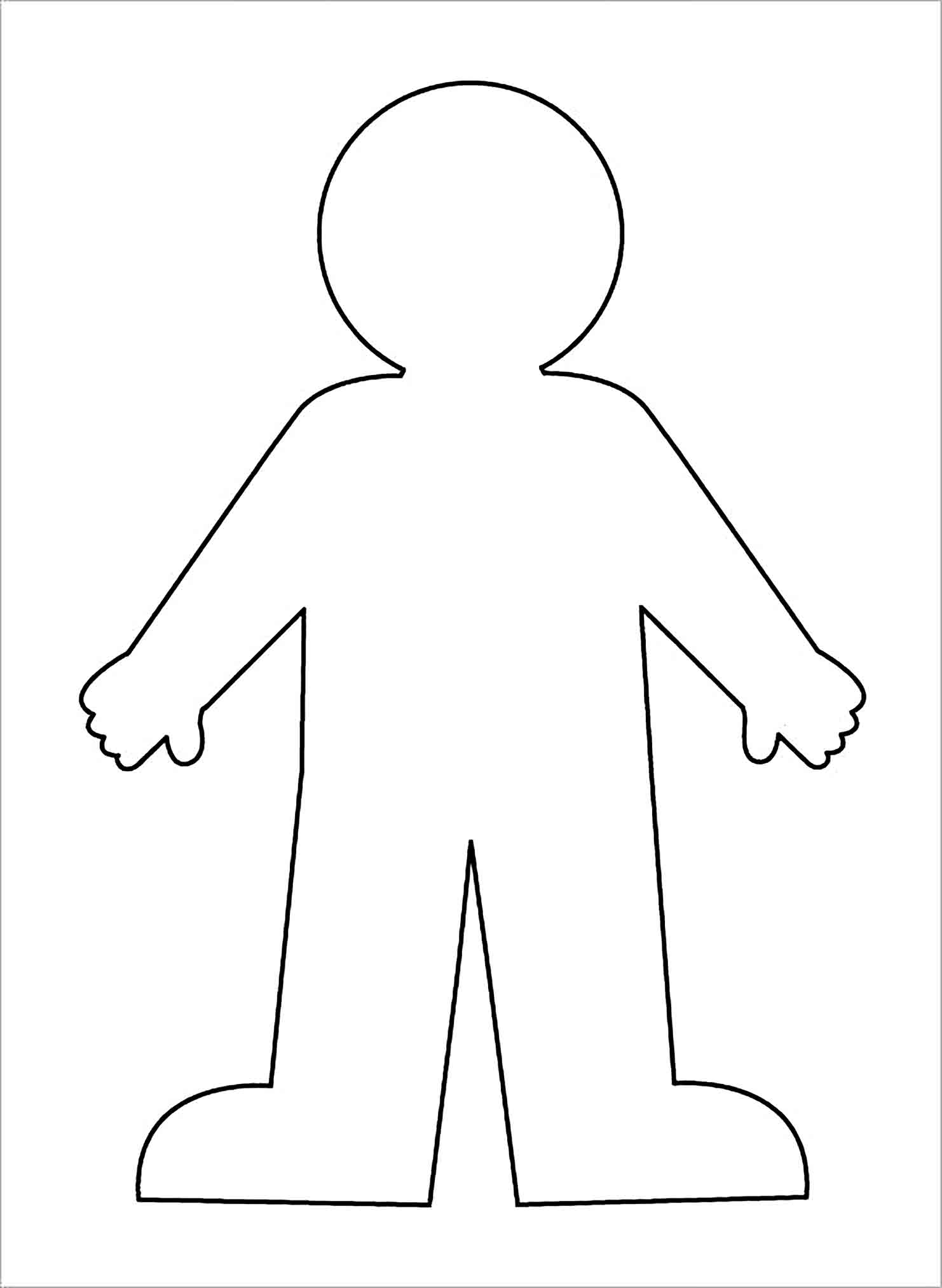 Featured image of post Blank Cartoon Body Template Cartoon characters design bundles illustrations