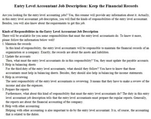 Account executive entry level jobs