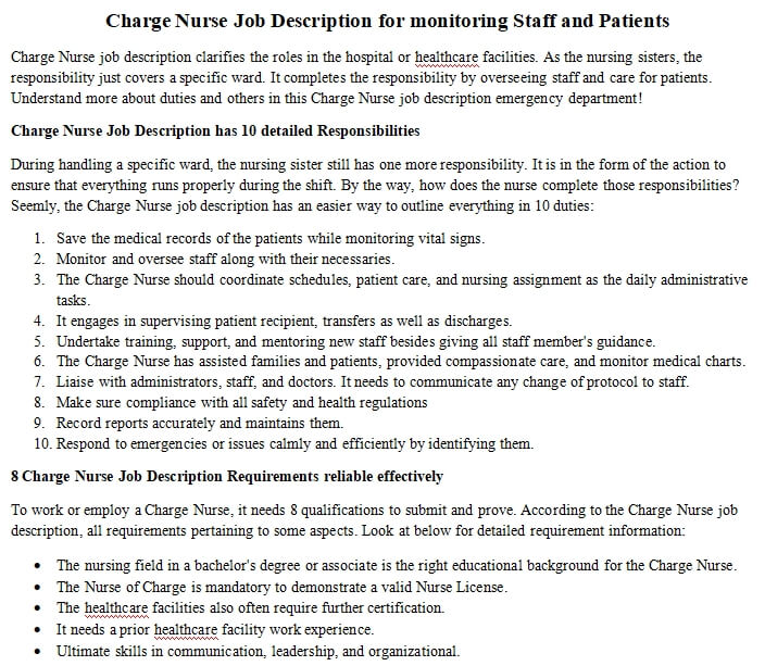 charge-nurse-job-description-for-monitoring-staff-and-patients-room