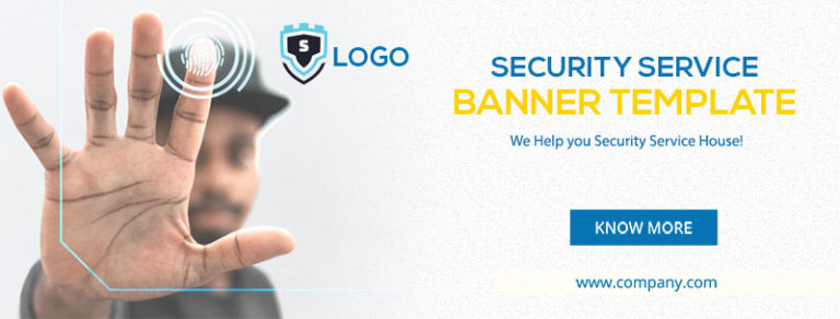 Security Services Banner Template Photoshop | room surf.com