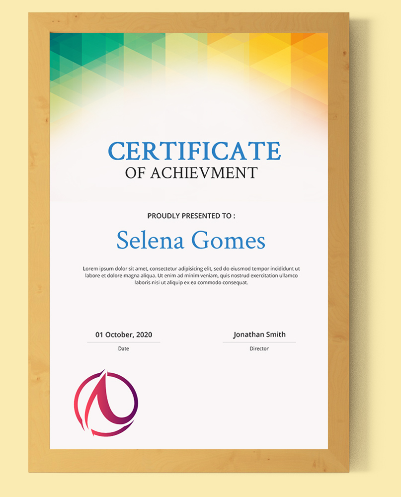 online free acheivement certificates