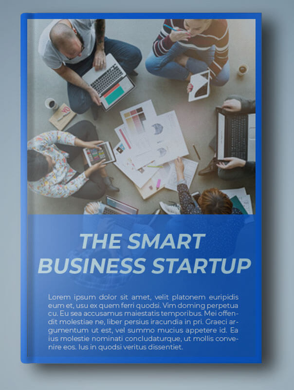 Startup Business Book Cover Template Example