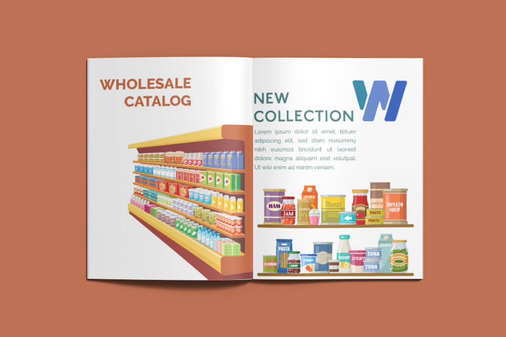 Wholesale Catalog Template Free PSD room