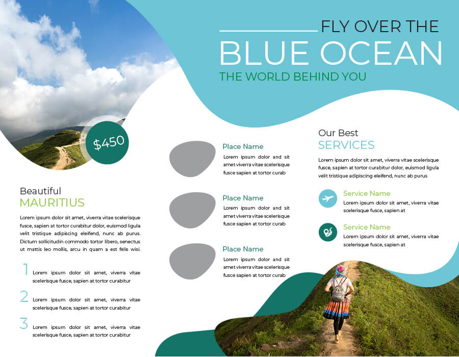 10+ Travel Brochure Template Free PSD room