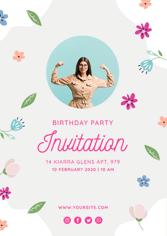 10+ Birthday Invitation Customizable PSD Template | room surf.com