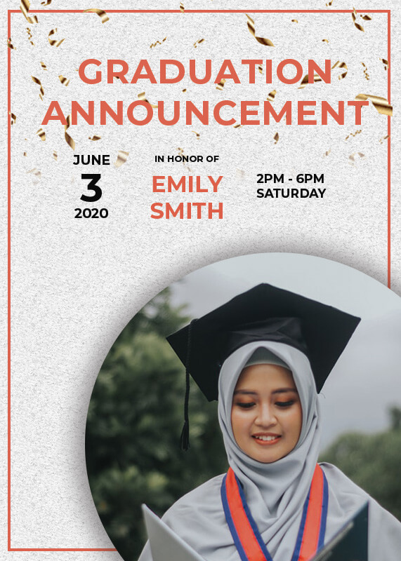 Free Download Graduation Announcement Template from uroomsurf.com
