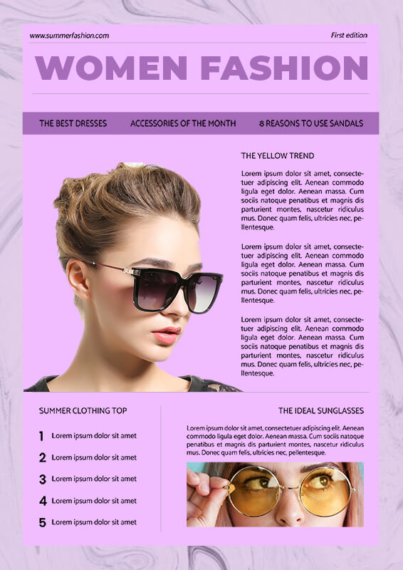 10  Magazine Article Template Free Download PSD room surf com